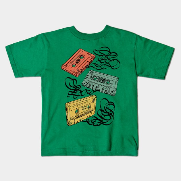 Mixtape Kids T-Shirt by Odyssey605